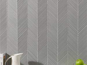 Sonoma Tile - Astoria Flute Herringbone in Sidecar Gloss